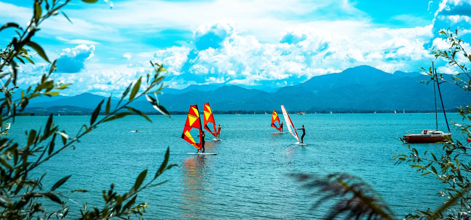 Chiemsee Surfen