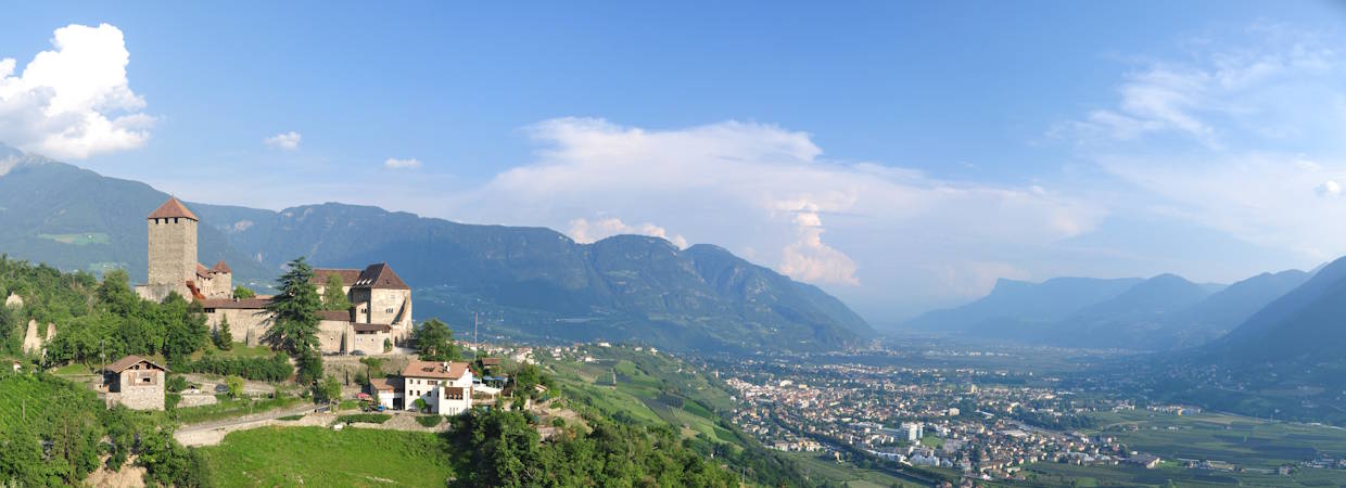Etschtal in Südtirol