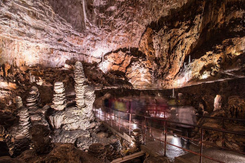Grotta Gigante - die größte Höhle Europas in der Nähe von Triest